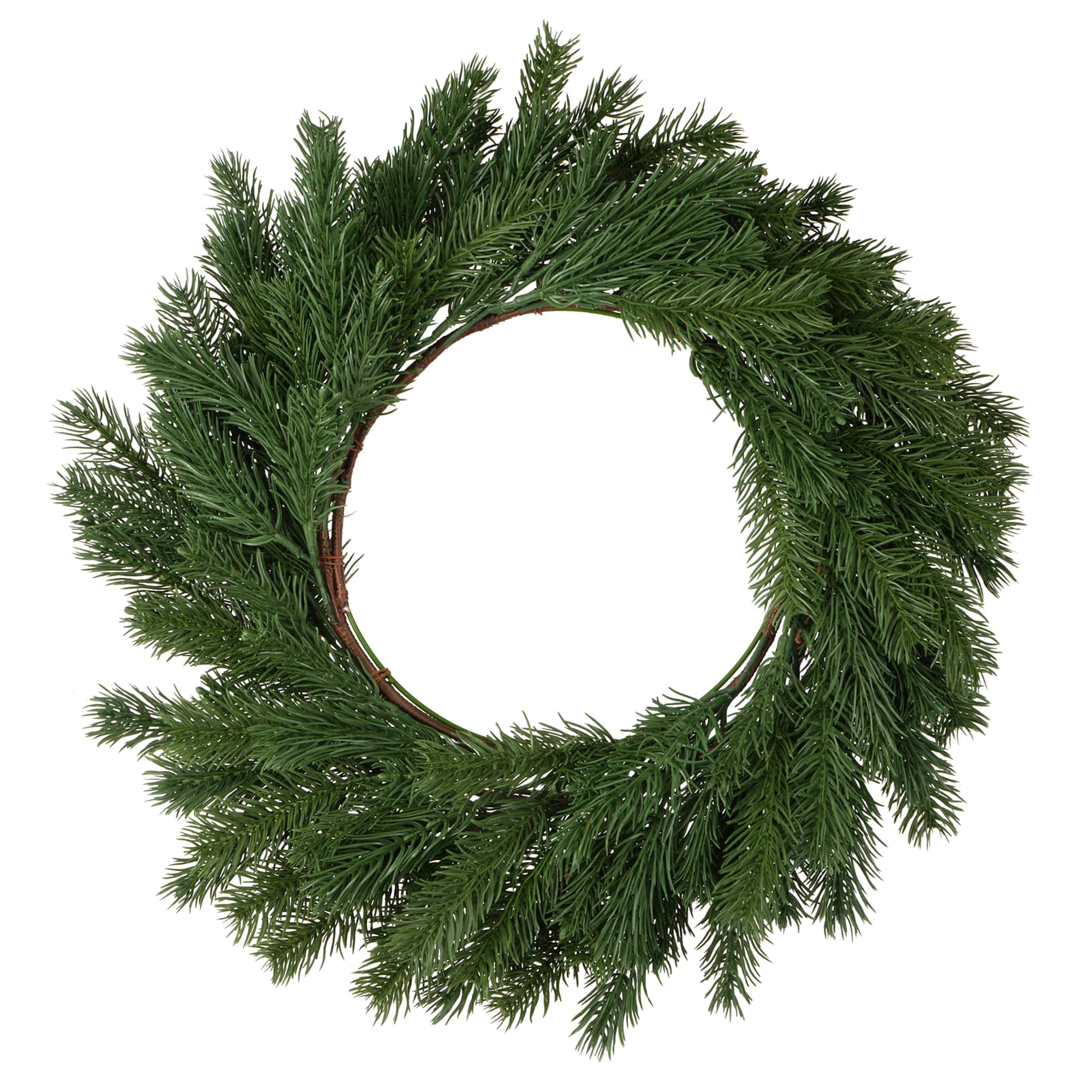 18" Green Soft Pine Wreath by Ashland®